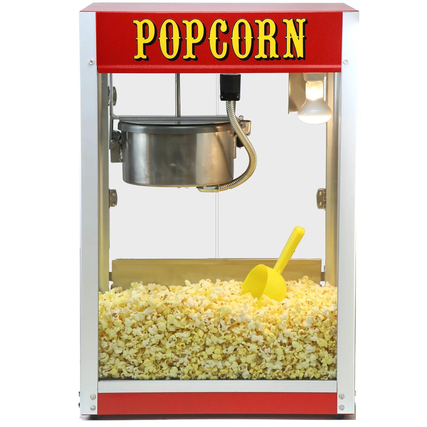 Theater Pop 4-12 Ounce Popcorn Machine with Cart by Paragon Concessions