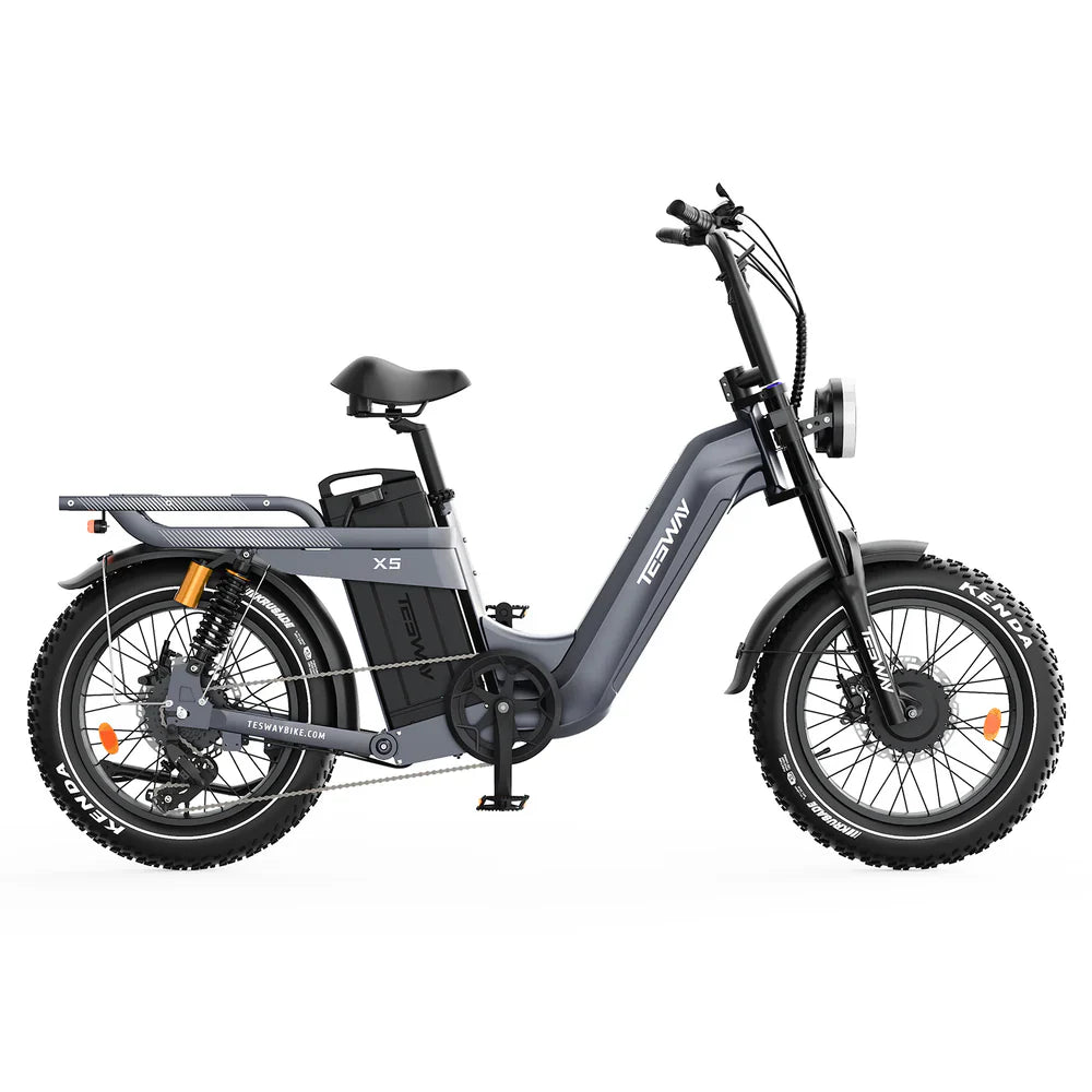 **PREORDER** Tesway X5 AWD Step-Thru Electric Bike 3600W Dual Motor