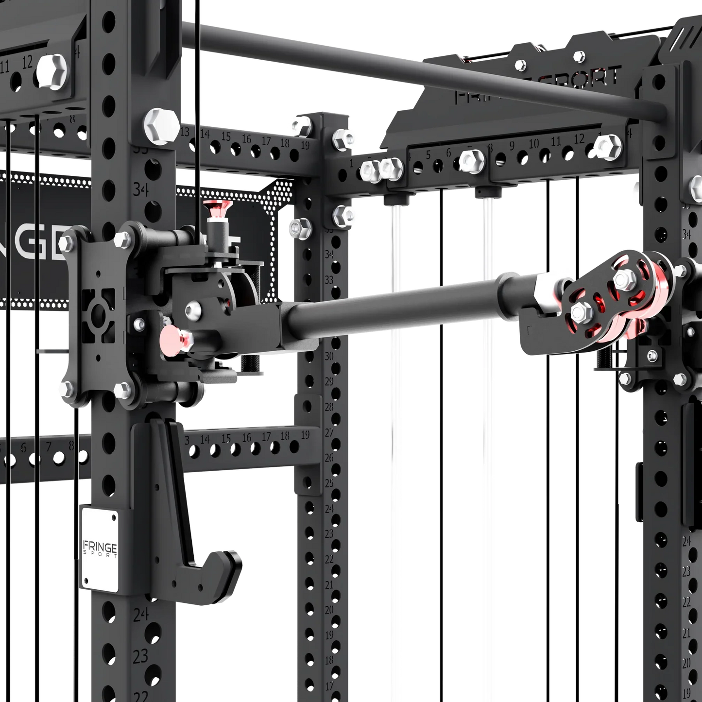 Fringe Sport The Dane 2.0, Half Rack Functional Trainer