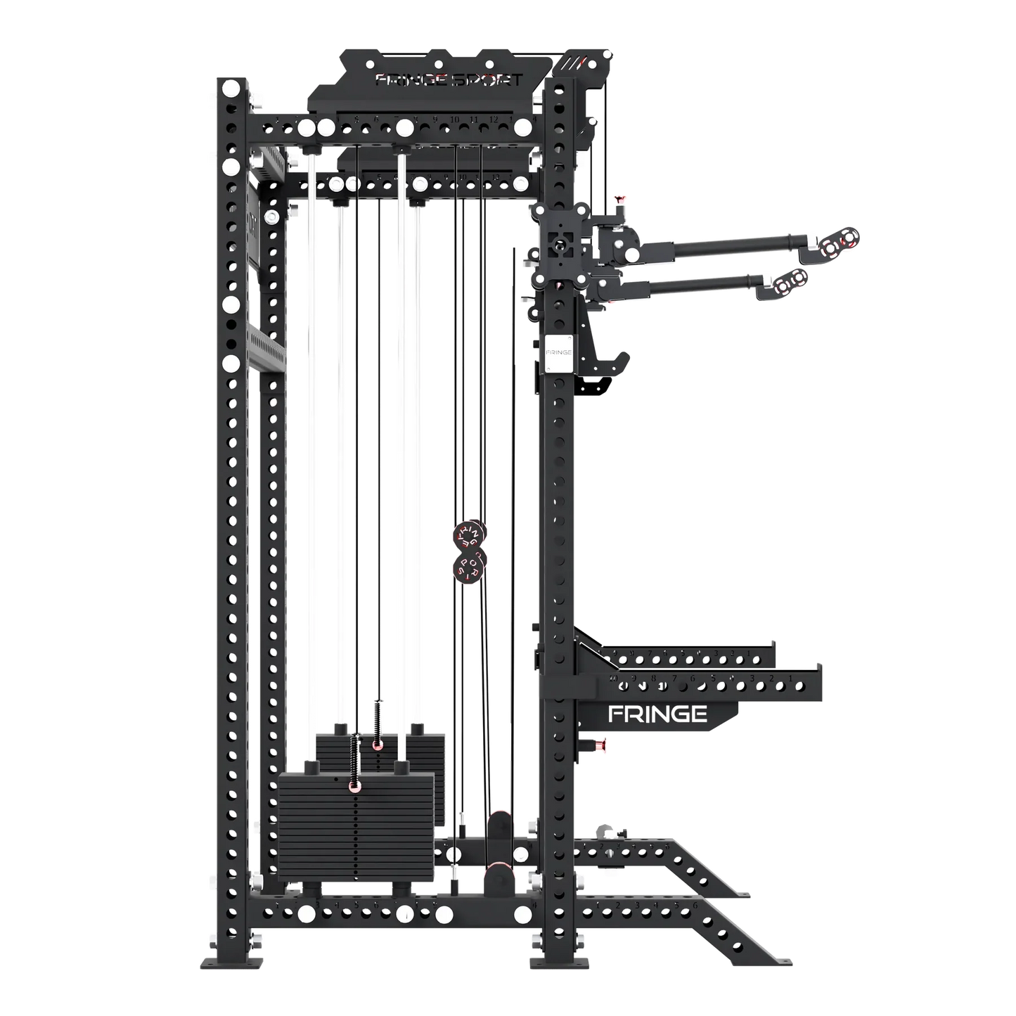 Fringe Sport The Dane 2.0, Half Rack Functional Trainer