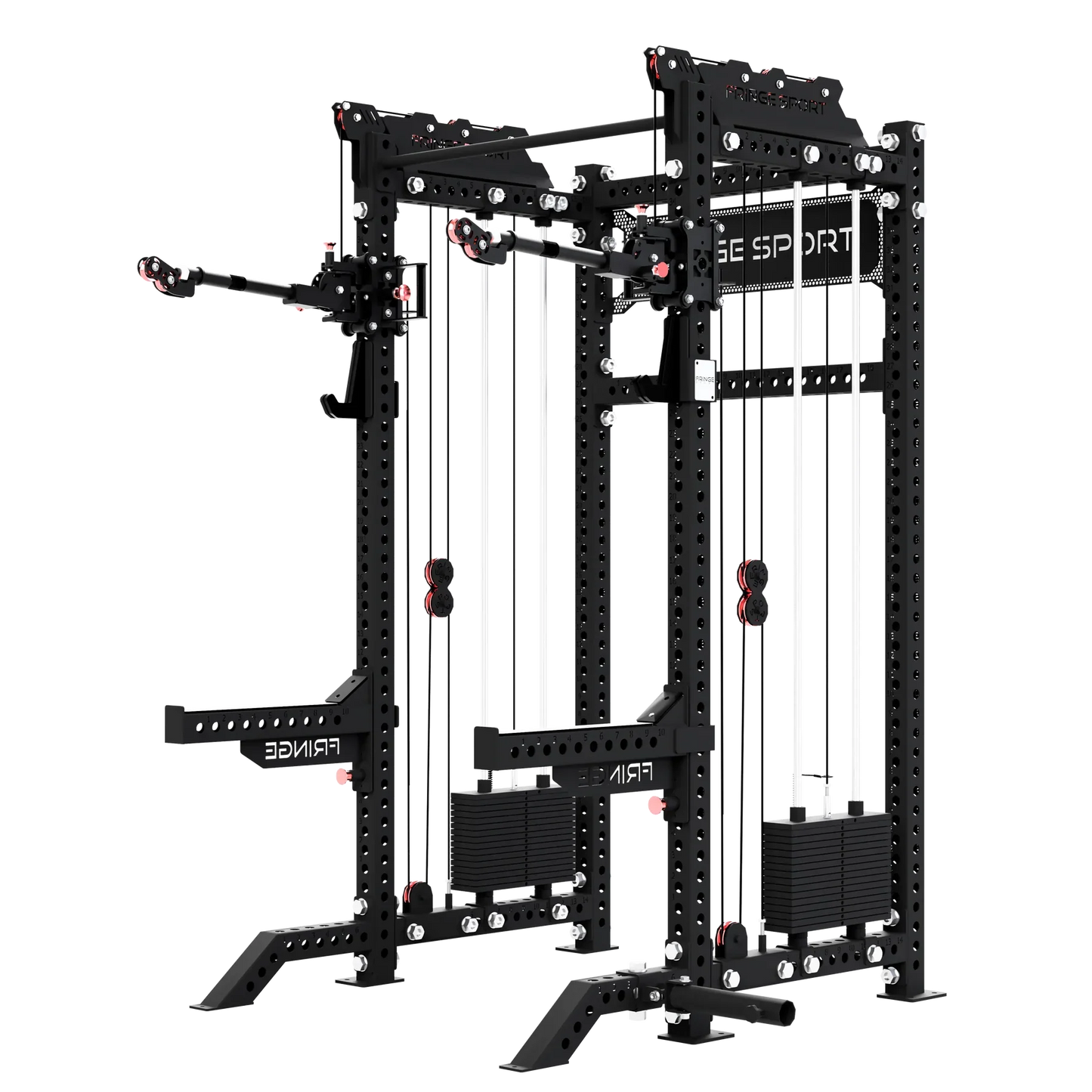 Fringe Sport The Dane 2.0, Half Rack Functional Trainer