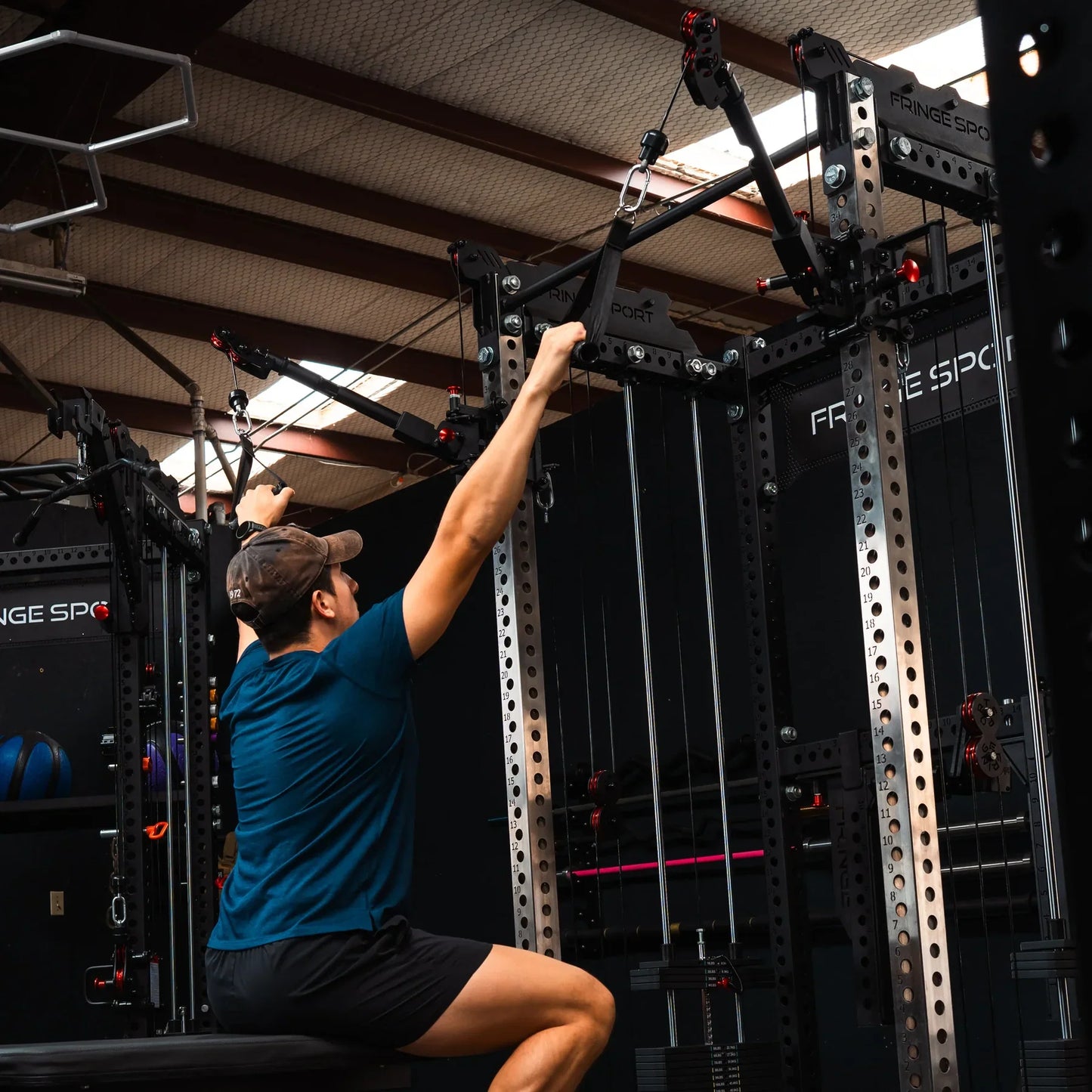 Fringe Sport The Dane 2.0, Half Rack Functional Trainer