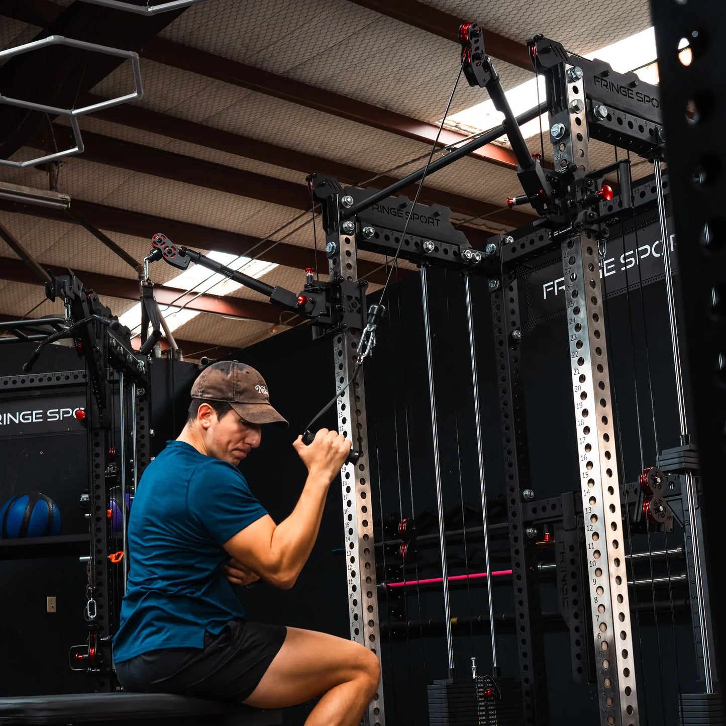 Fringe Sport The Dane 2.0, Half Rack Functional Trainer