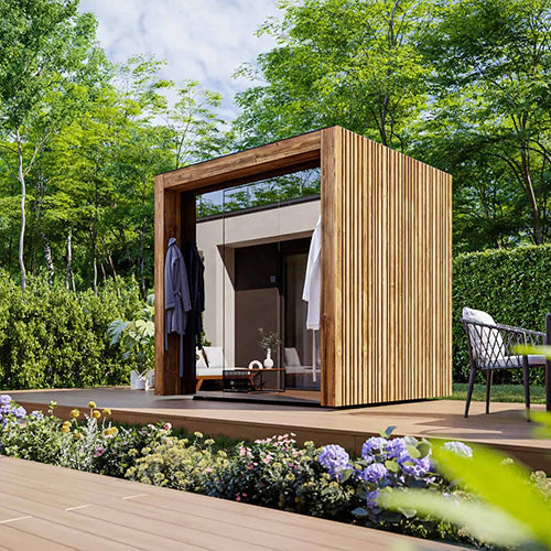 ThermaSol Fortis Sauna Cabin - Fully Assembled Outdoor Sauna