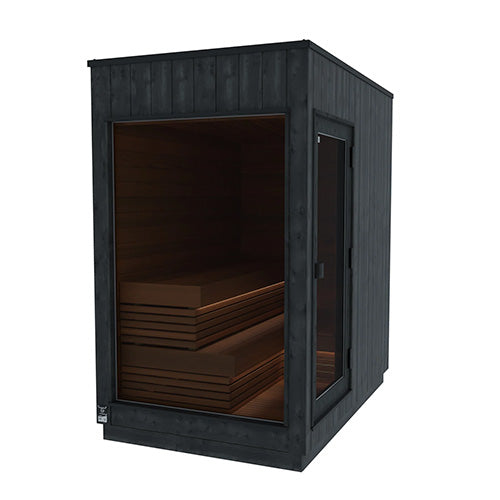 ThermaSol Nordic Misty Sauna Cabin - Fully Assembled Outdoor Sauna