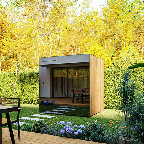 ThermaSol Spectra Sauna Cabin - Fully Assembled Outdoor Sauna