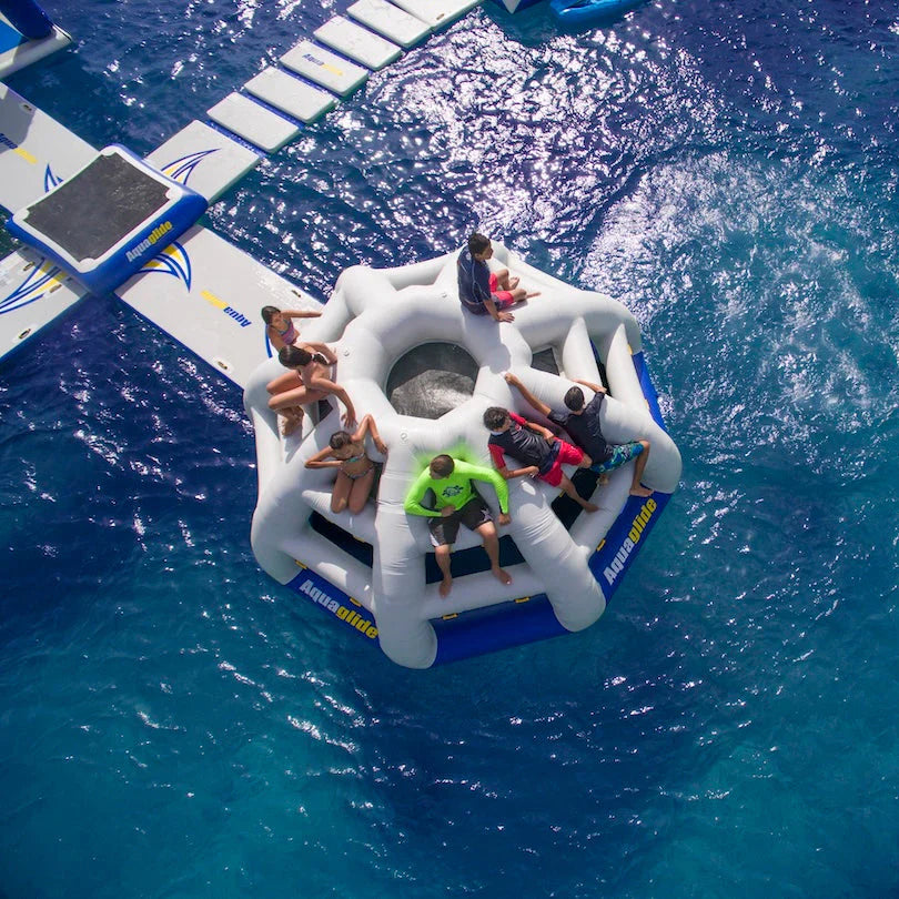 Aquaglide Thunderdome Inflatable Water Park