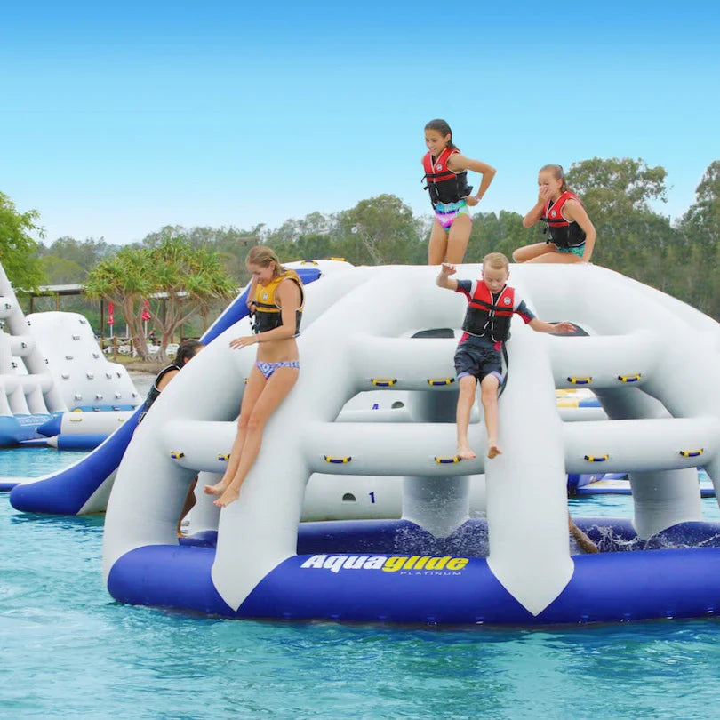 Aquaglide Thunderdome Inflatable Water Park