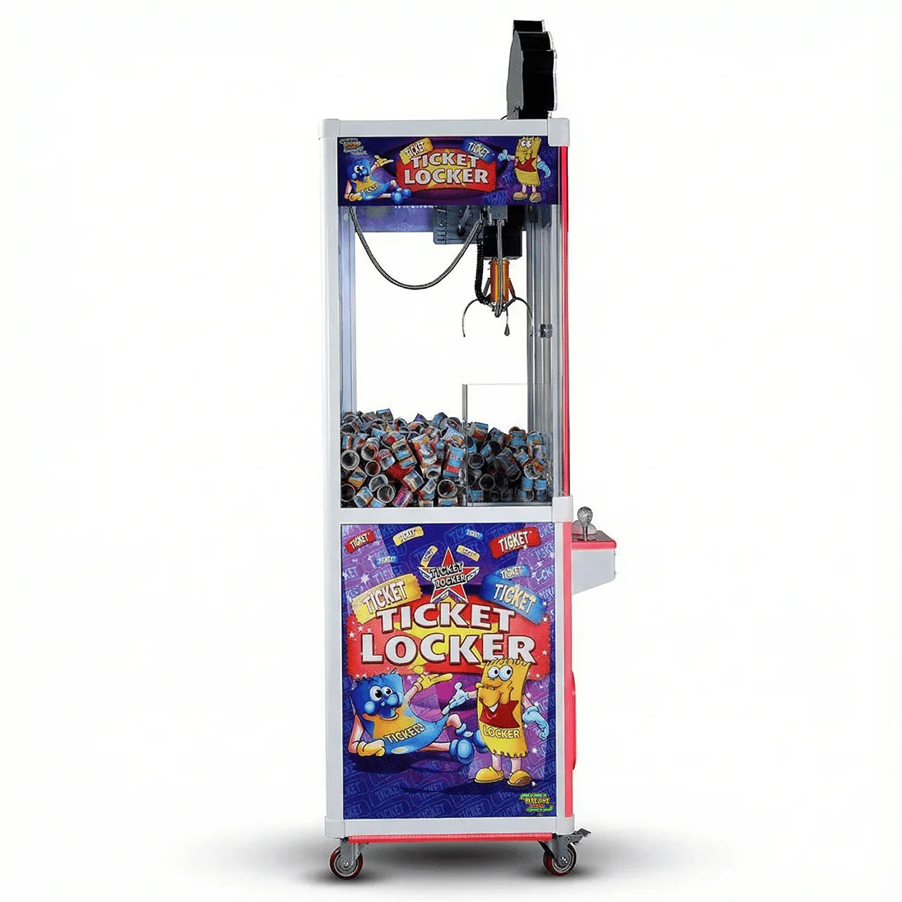 Pipeline Games Ticket Locker Crane SE 24” Claw Machine