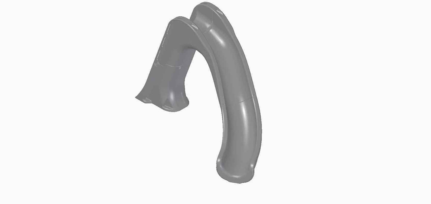 Tidal Wave Curved Pool Slide