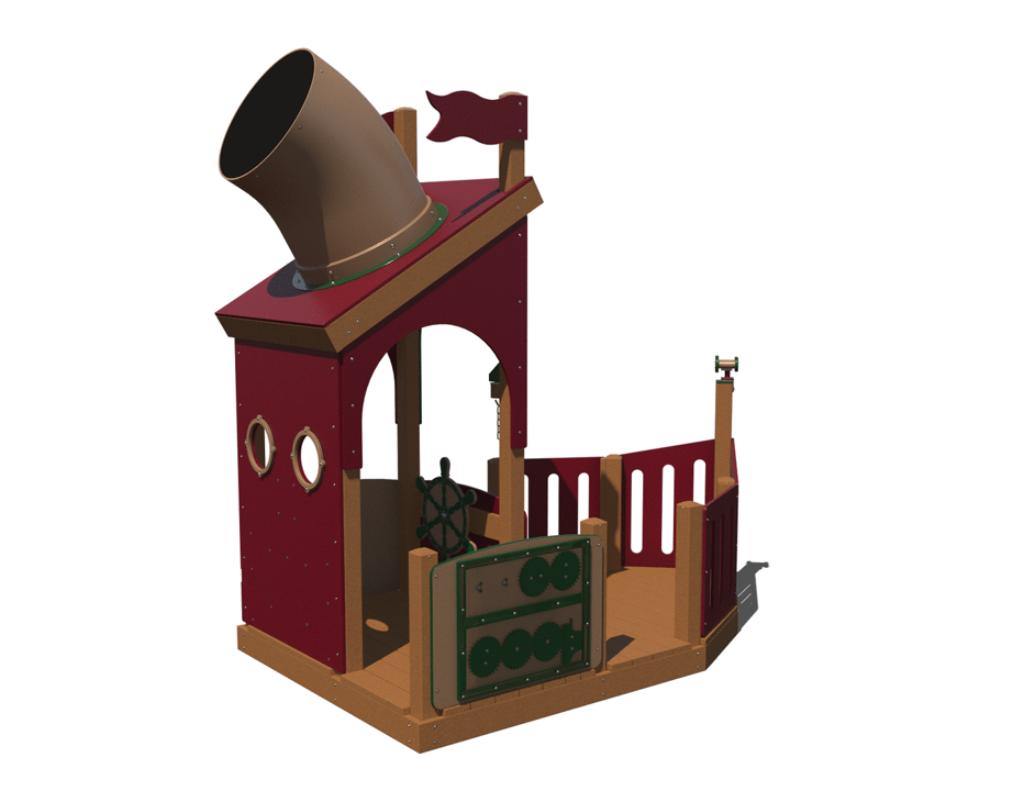 Grounds For Play Tiny Tug Boat Playground Set (RECF0083XX) for Children Ages 2-5
