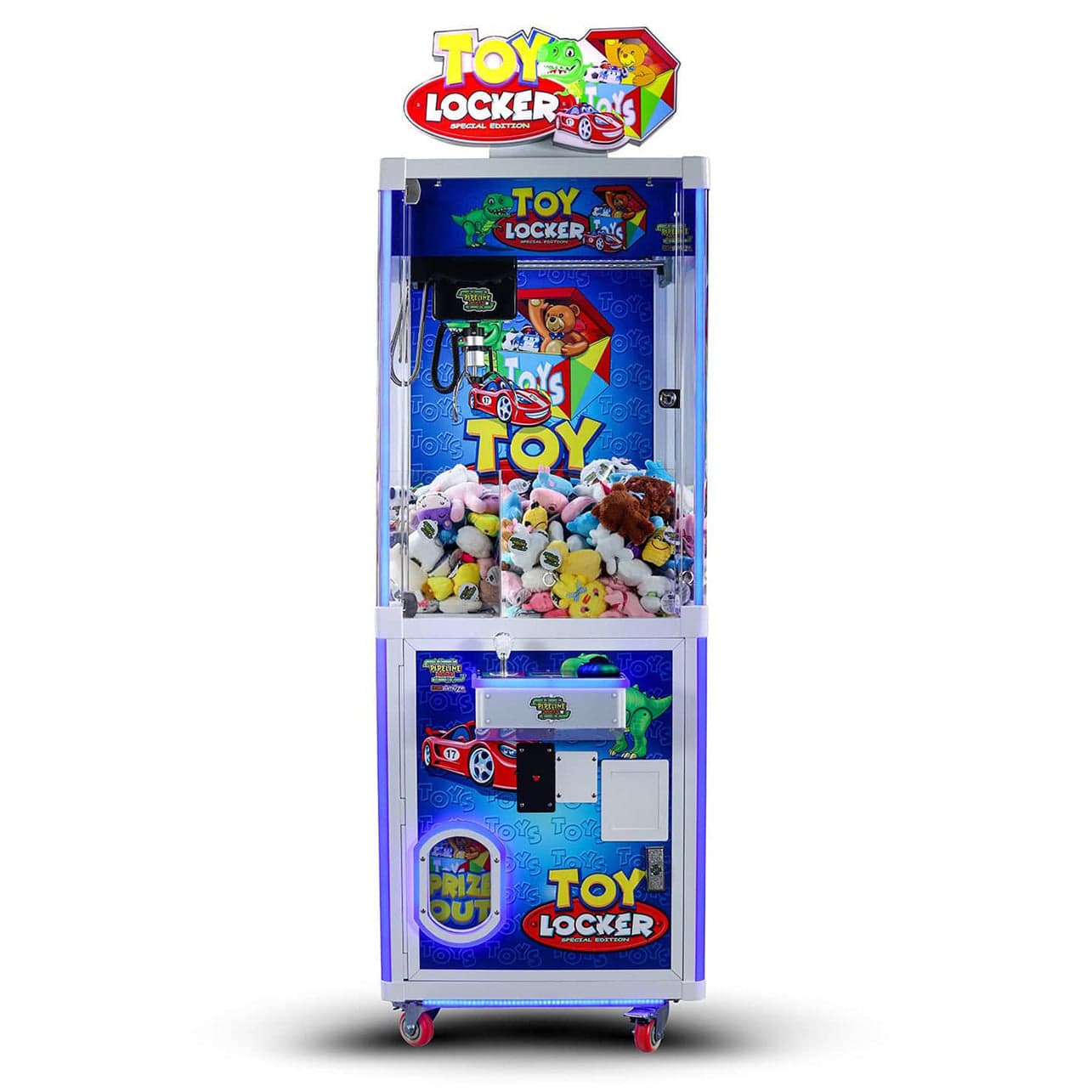 Pipeline Games Toy Locker Crane SE 24" Arcade Claw Machine