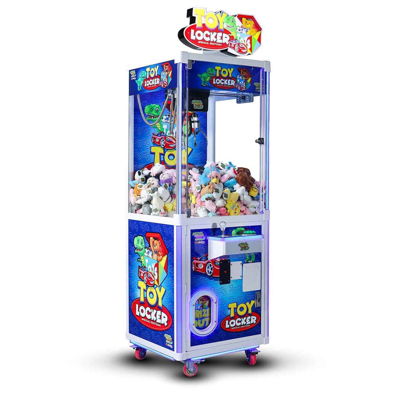 Pipeline Games Toy Locker Crane SE 24" Arcade Claw Machine