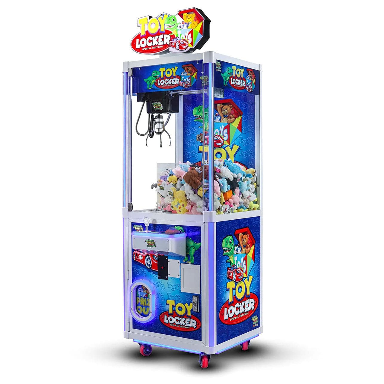 Pipeline Games Toy Locker Crane SE 24" Arcade Claw Machine