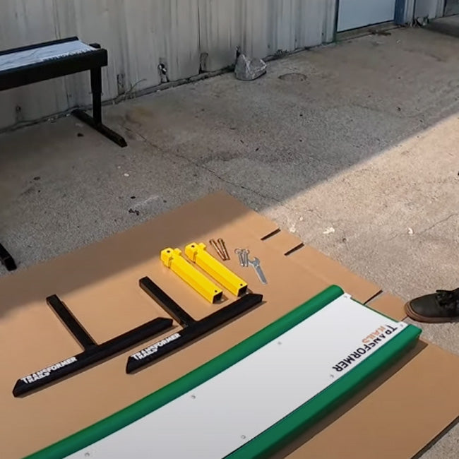 6ft Transforming Skateboard Rail by Transformer Rail