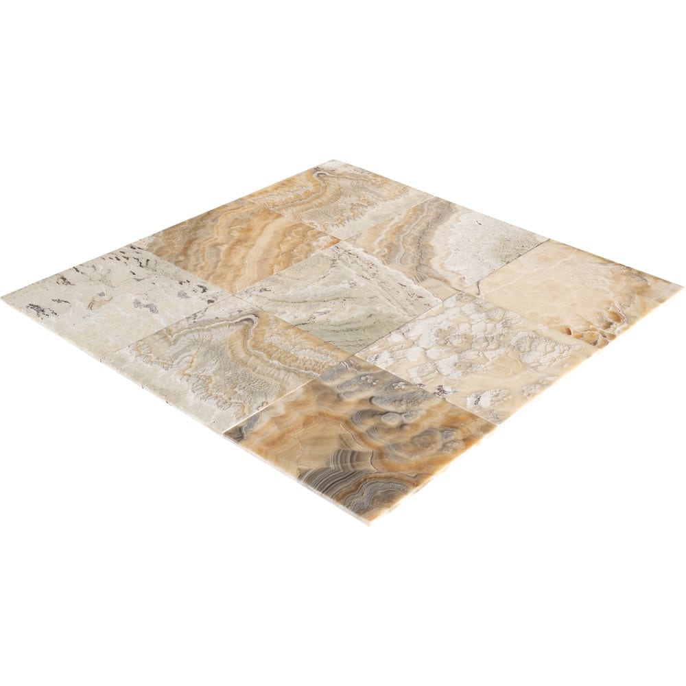 Traonyx Travertine Tile Honed and Filled - Livfloors Collection