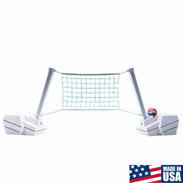 Dunn Rite SlamVolly Commercial-Size Pool Volleyball Net Set