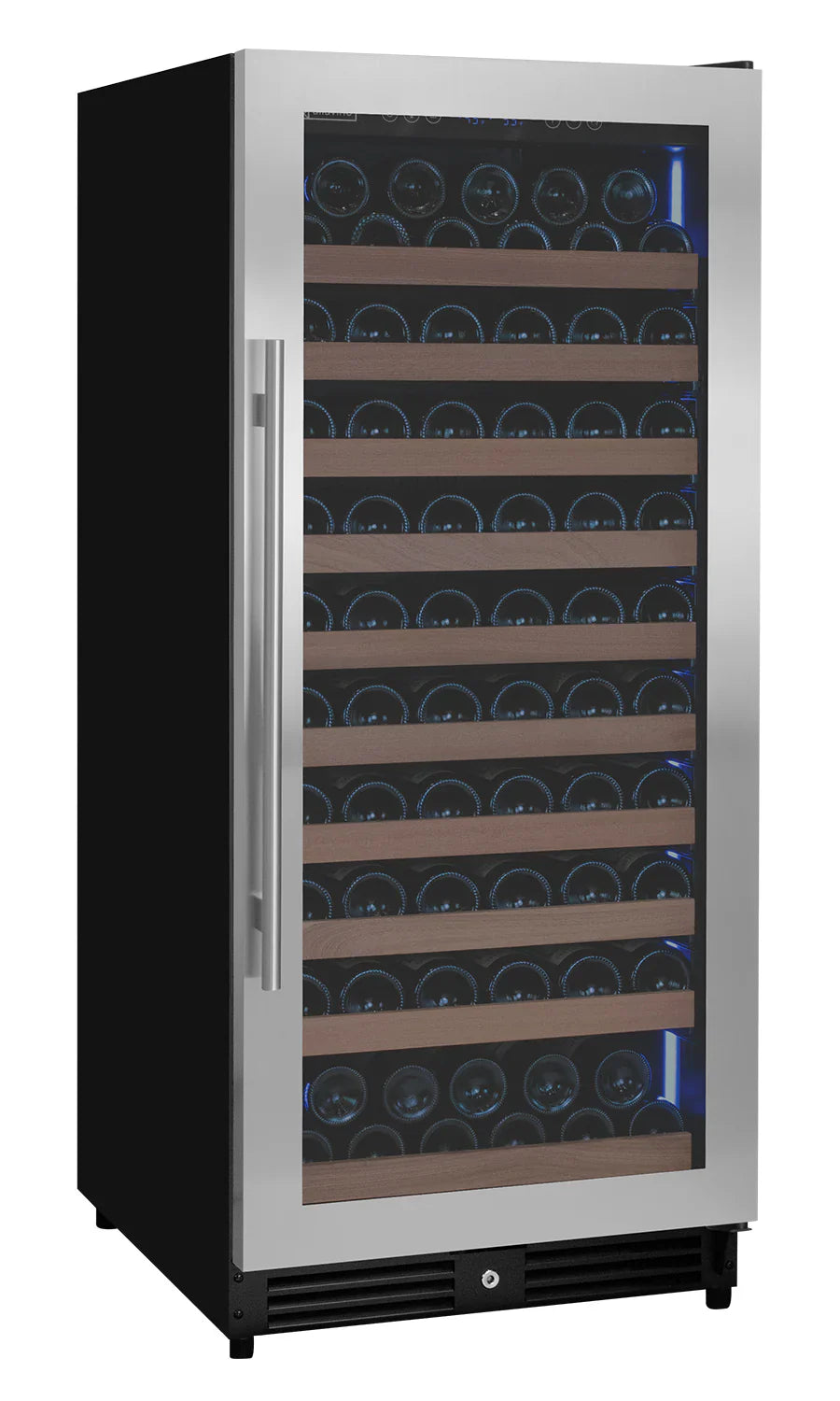 Allavino 119 Bottle 55" Tall Stainless Steel Wine Refrigerator
