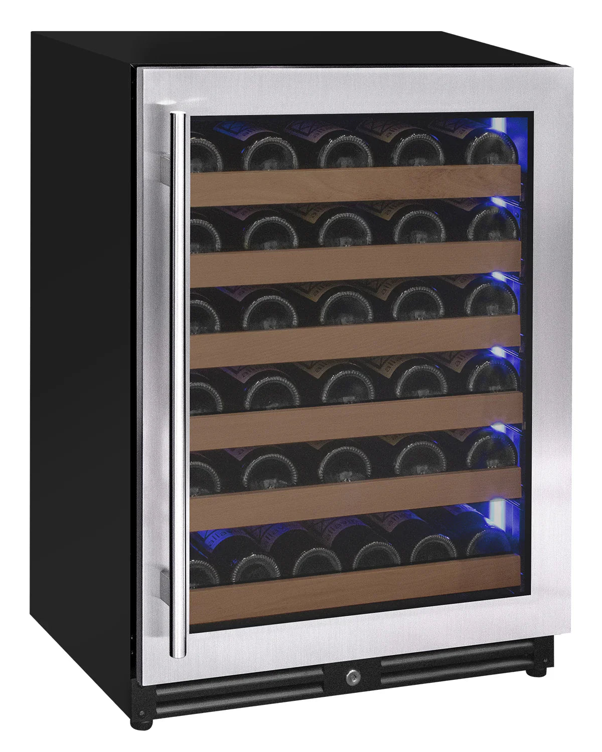 Allavino Reserva Series 51 Bottle Undercounter Wine Refrigerator Cooler with Stainless Steel Door