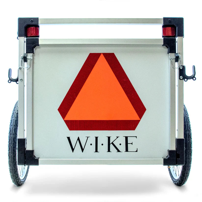 Wike Aluminum Landscaping & Utility Cargo Bike Trailer