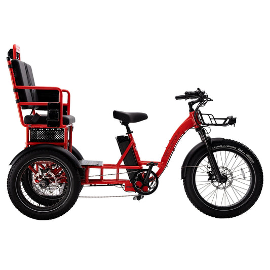 Oh Wow Cycles Conductor 4/3 Rear Drive Motor Rickshaw