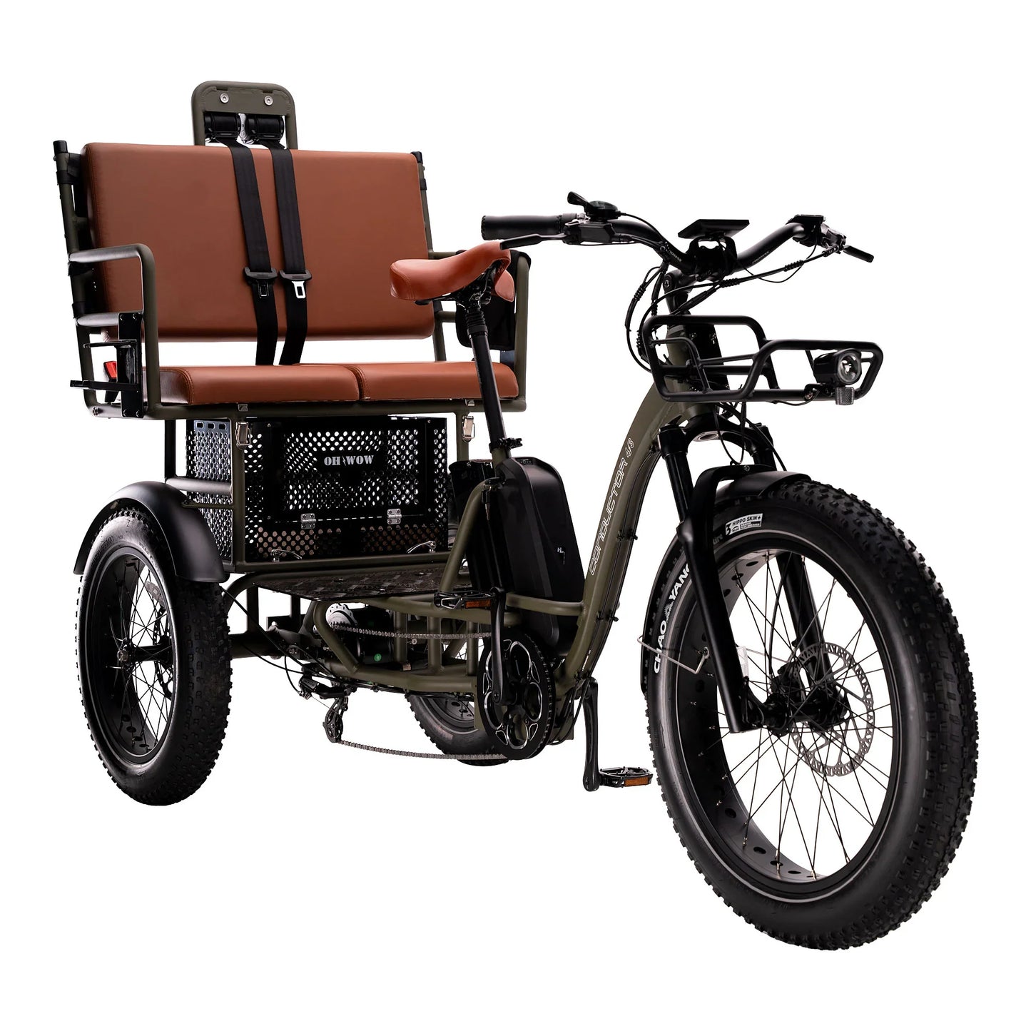 Oh Wow Cycles Conductor 4/3 Rear Drive Motor Rickshaw