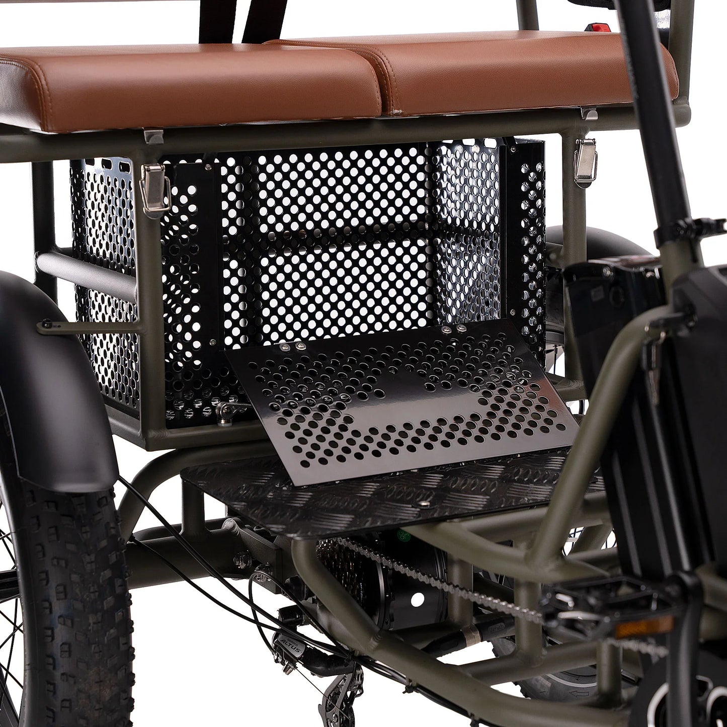 Oh Wow Cycles Conductor 4/3 Rear Drive Motor Rickshaw