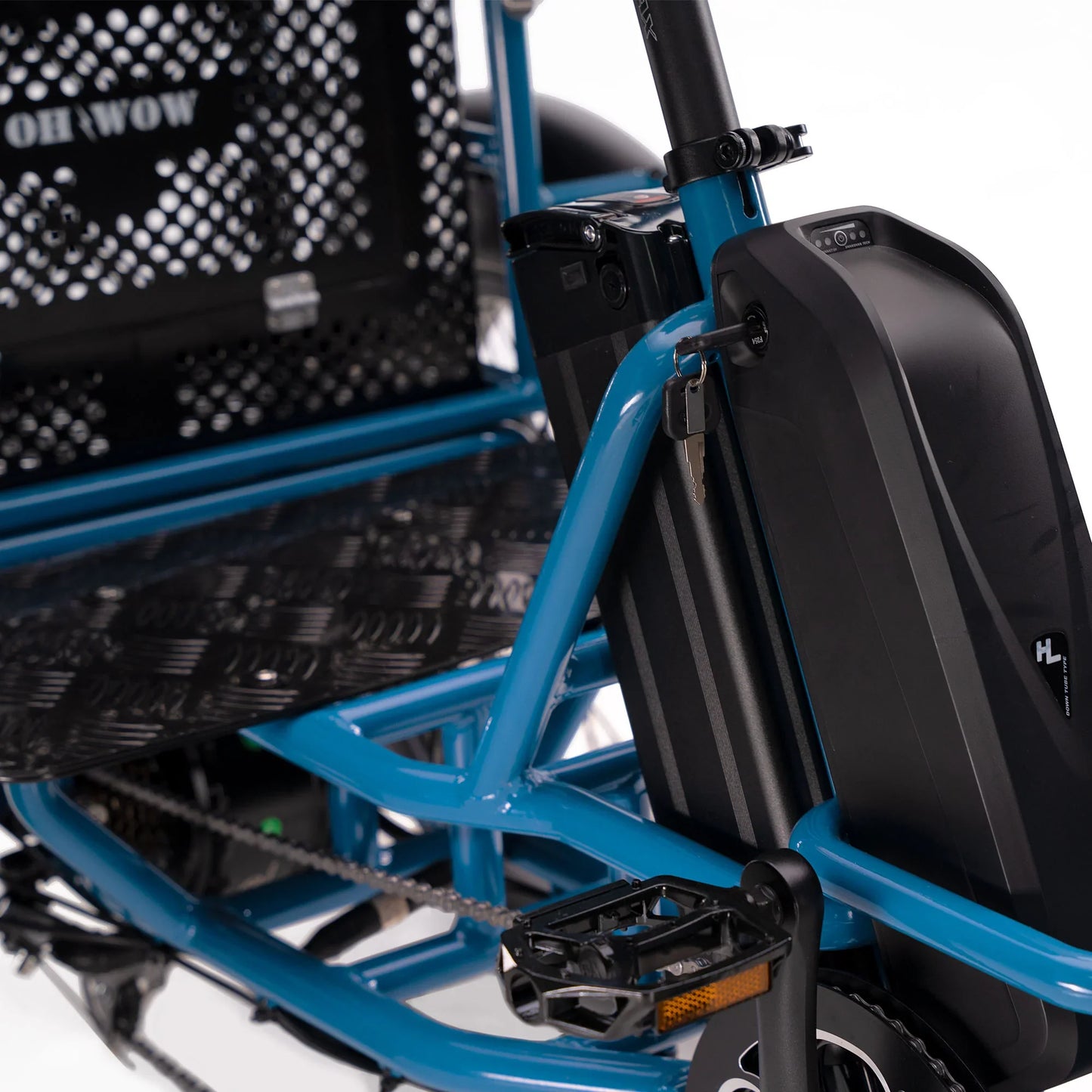 Oh Wow Cycles Conductor 4/3 Rear Drive Motor Rickshaw