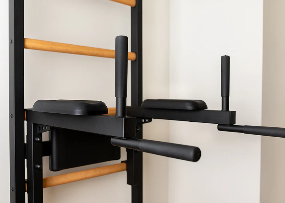 BenchK 723 Gymnastic Ladder with Workout Bench for Home Gym or Fitness Room