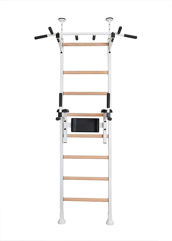 BenchK 522 Gymnastics Wall Bars with Dip Station and Pull-Up Bar