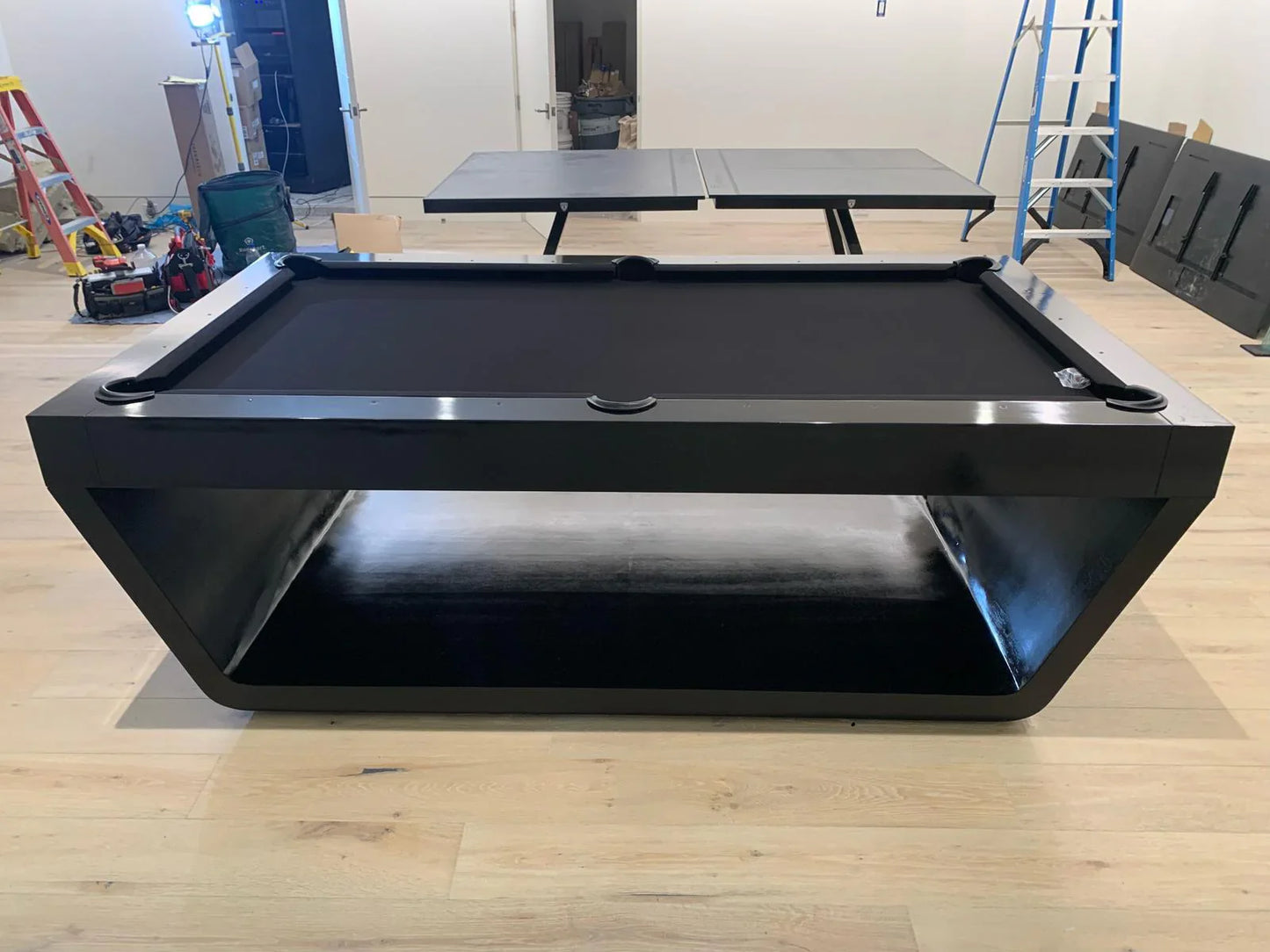 White Billiards The Sofia Modern Slate Pool Table