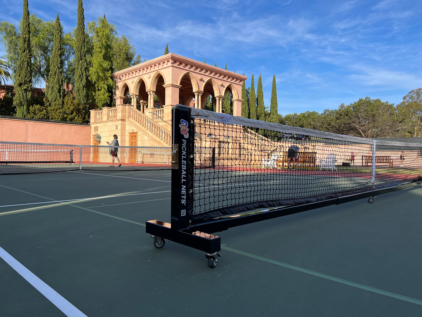 C&D Wheel Based Championship Portable Pickleball Net