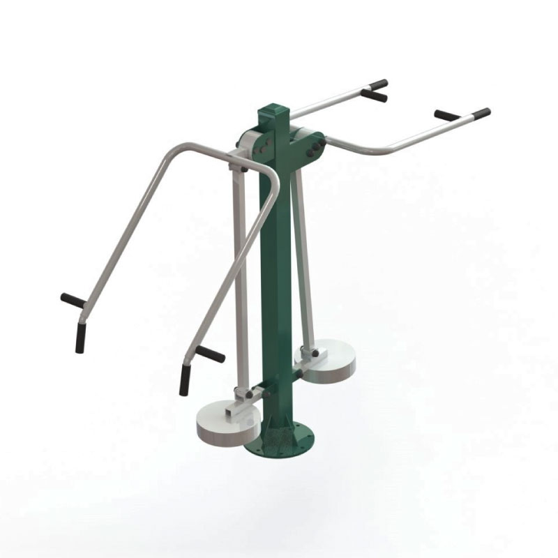 TriActive USA Wheelchair Accessible Combo Press & Pull (CSPB-W) Outdoor Fitness Equipment