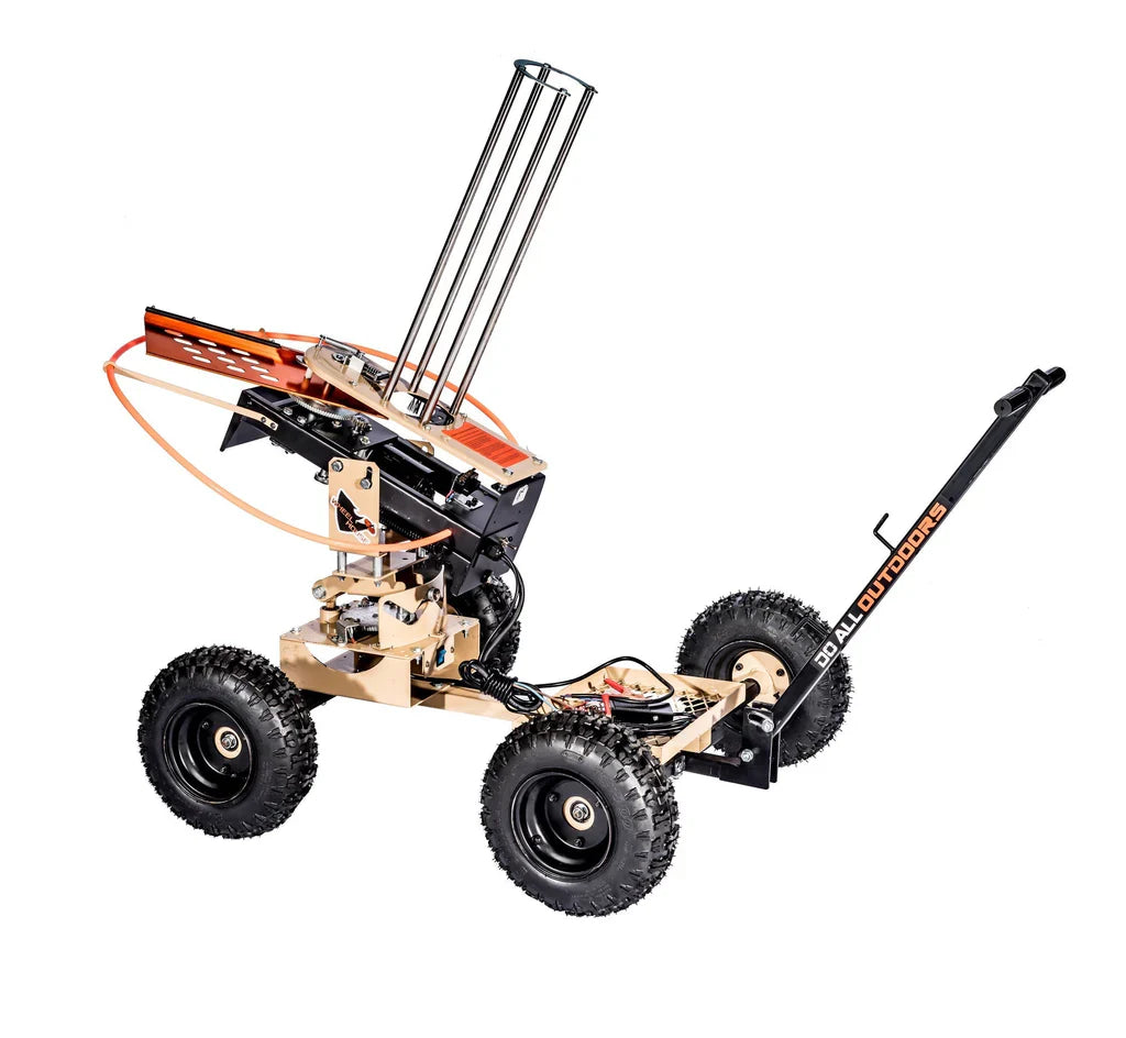 The Wheelhouse Auto Clay Pigeon Thrower by Do All Outdoors