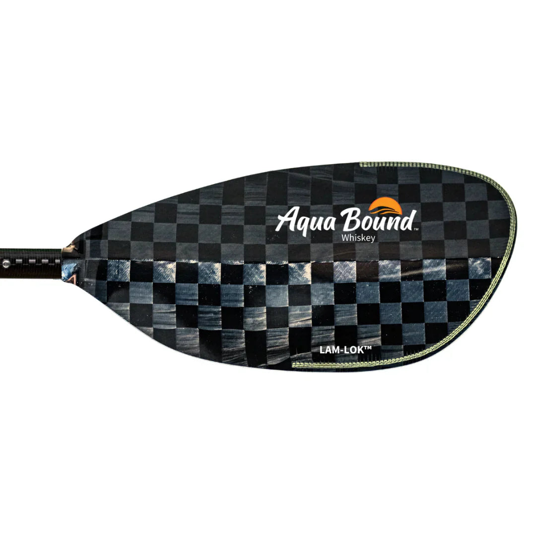 Whiskey Carbon 4-Piece Posi-Lok Straight Shaft Kayak Paddle