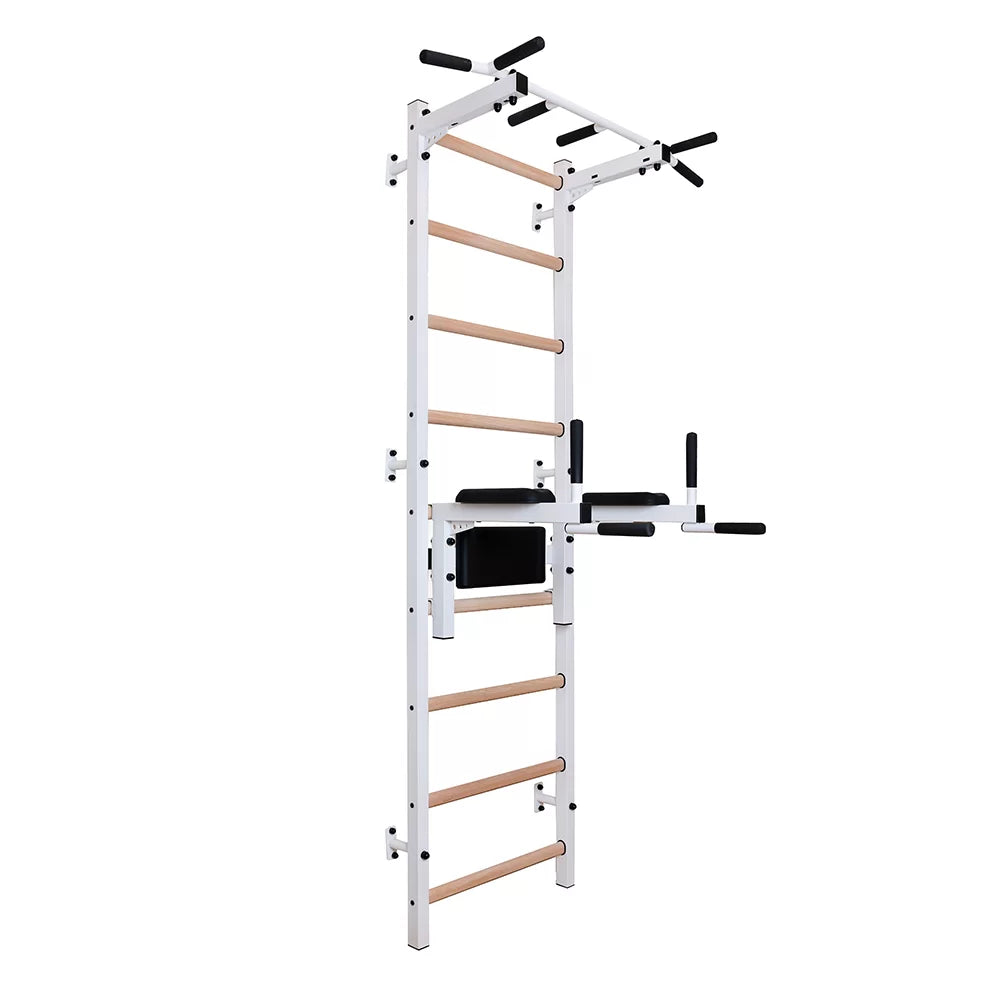 BenchK 722 Gymnastic Wall Bars with Pull-Up Bar and Dip Station