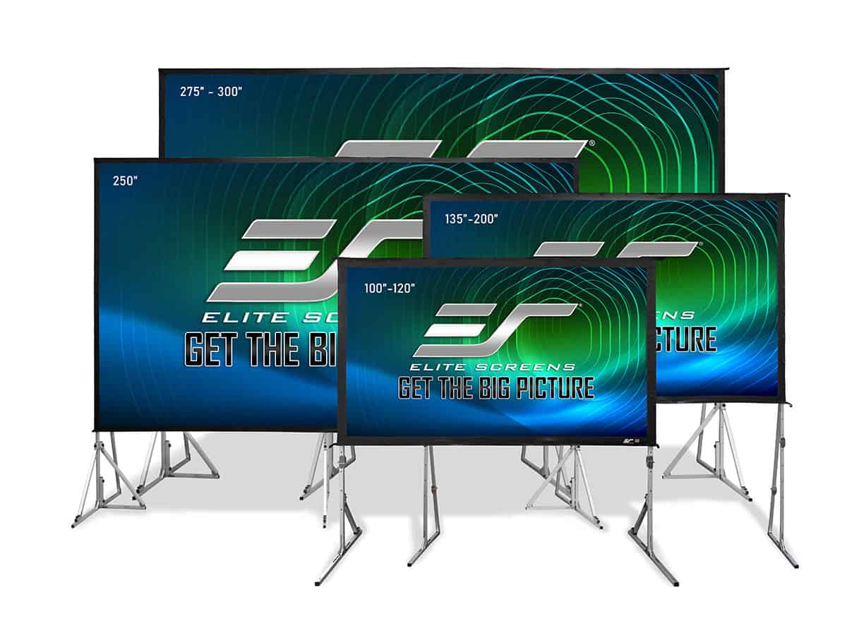 Elite Screens Yard Master Plus Series Professional Outdoor Projector Screen