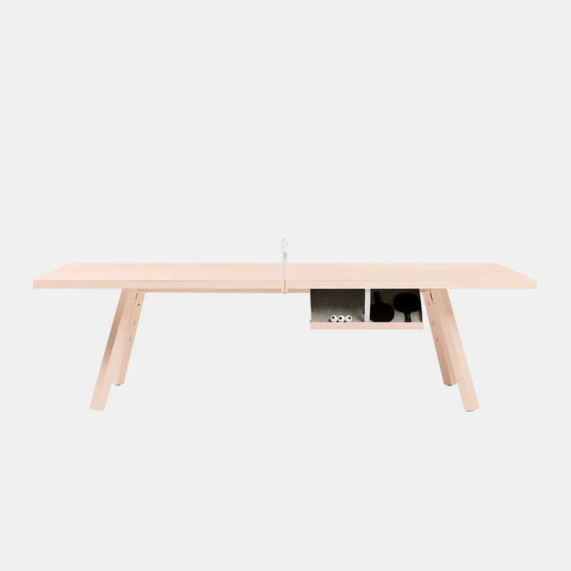 RS Barcelona Ping Pong Table - You and Me Monochrome
