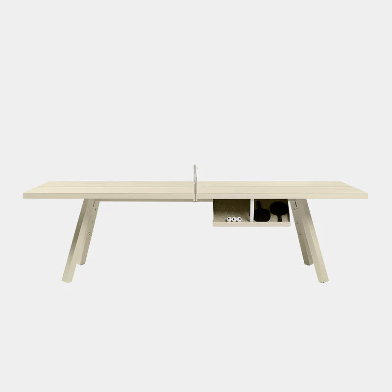 RS Barcelona Ping Pong Table - You and Me Monochrome