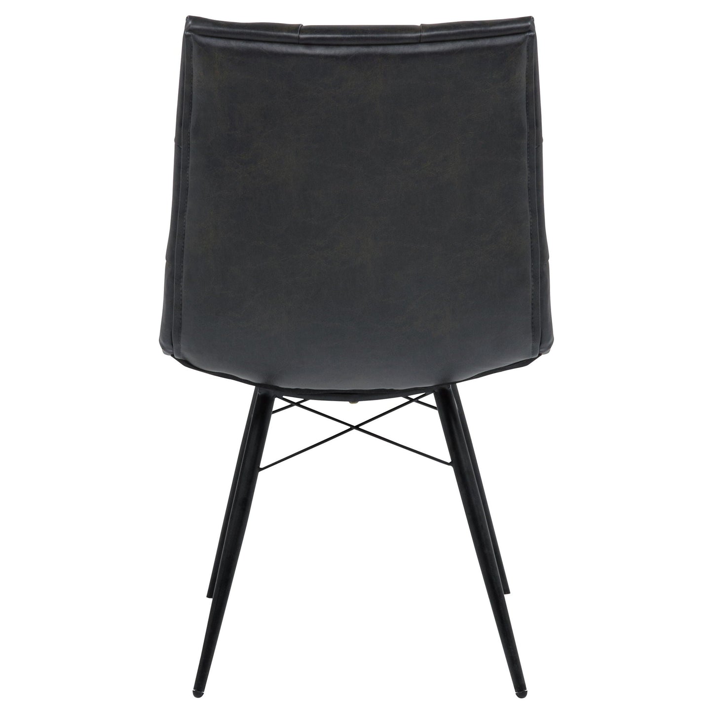 Tufted Back Dining Chairs (Set of 4) - Black