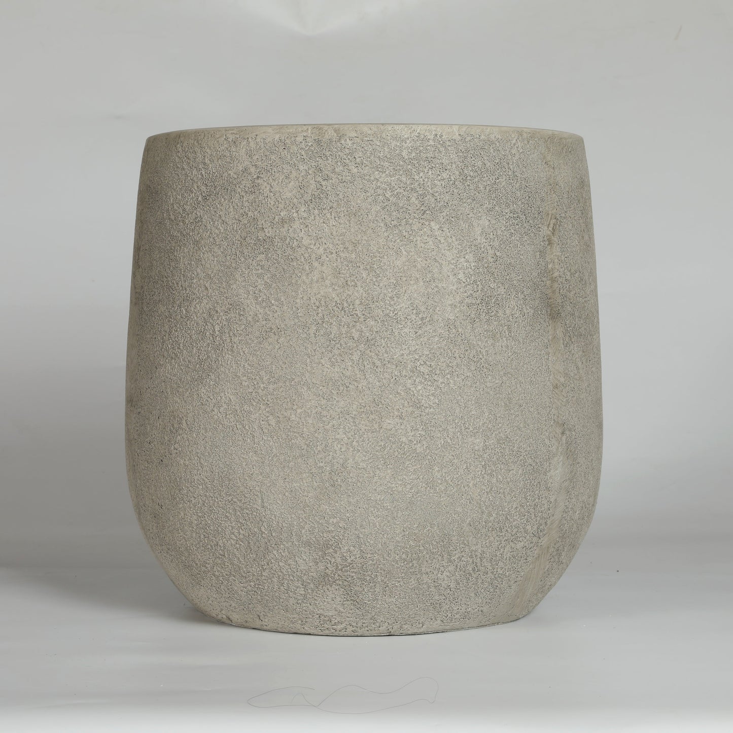 Round Concrete Planter Set of 2 - Antique Grey