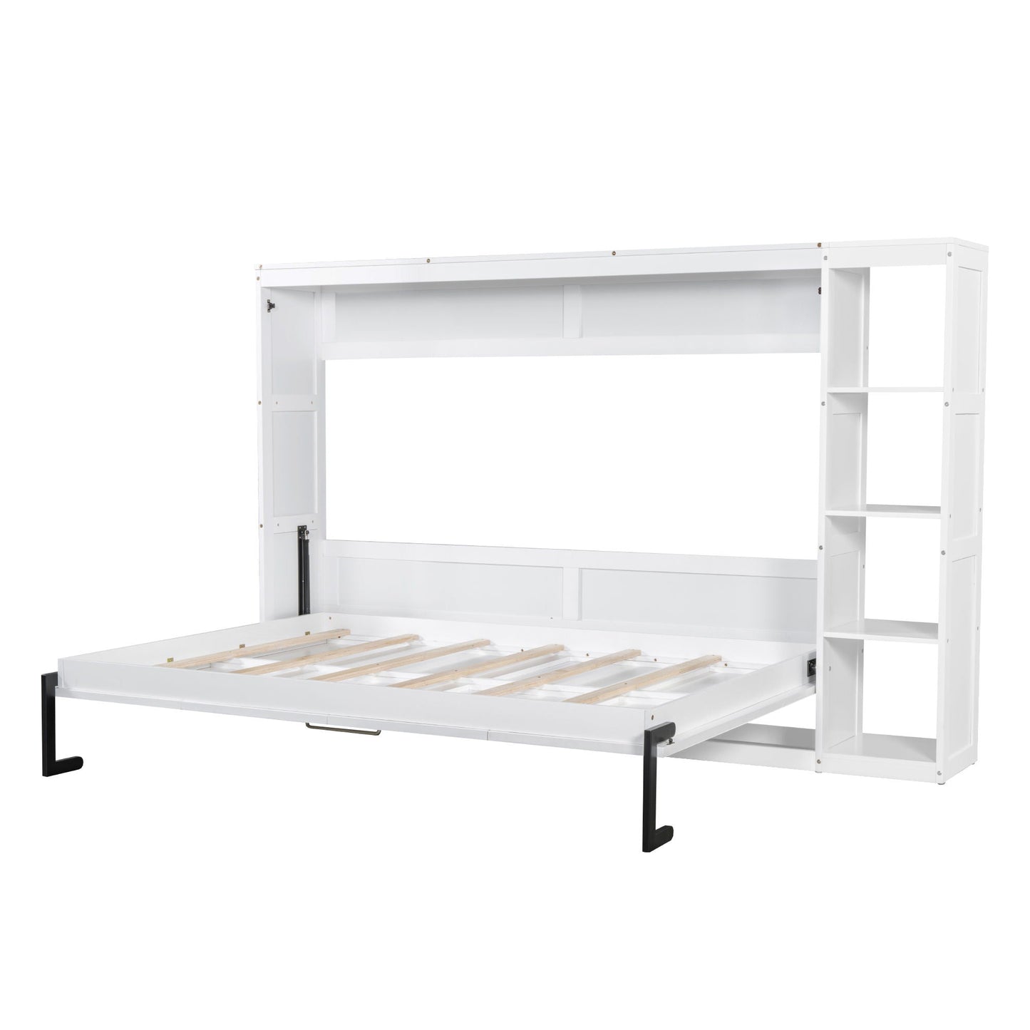 Murphy Bed With Bookshelf And Storage