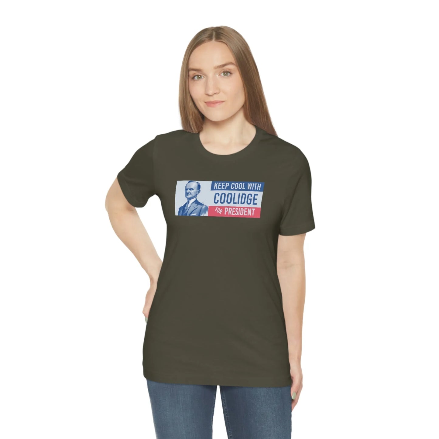 Keep Cool With Coolidge For President Calvin Coolidge T-Shirt