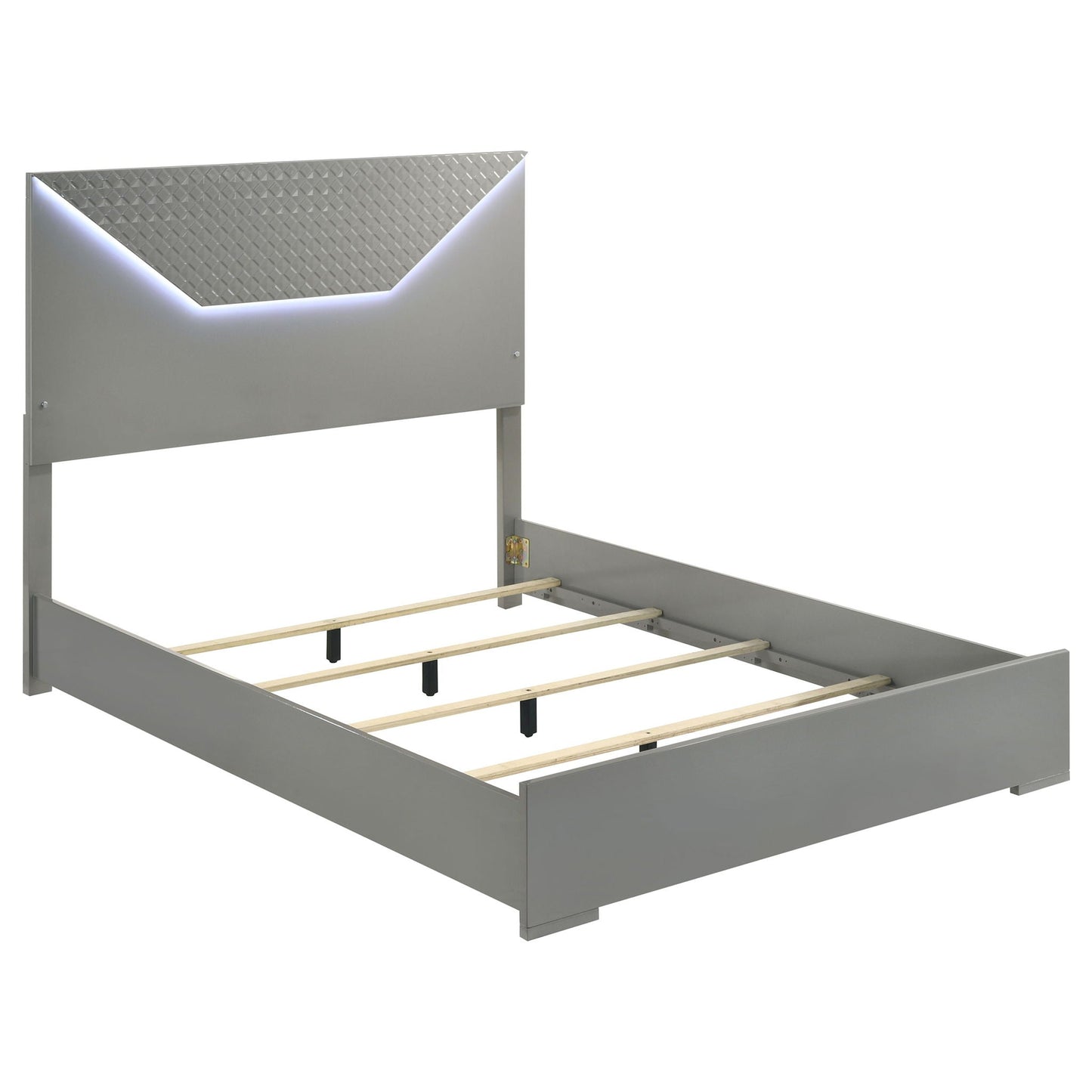 Pierce - 4 Piece Bedroom Set With LED Lighting