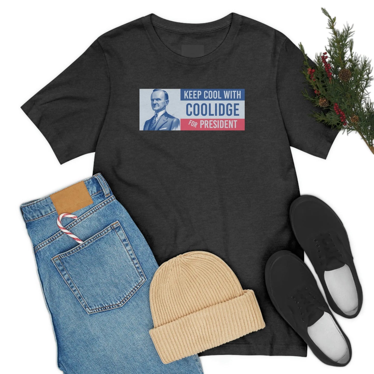 Keep Cool With Coolidge For President Calvin Coolidge T-Shirt