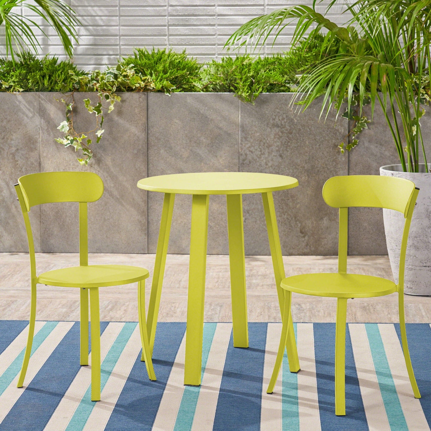 Barbados Bistro Set - Green