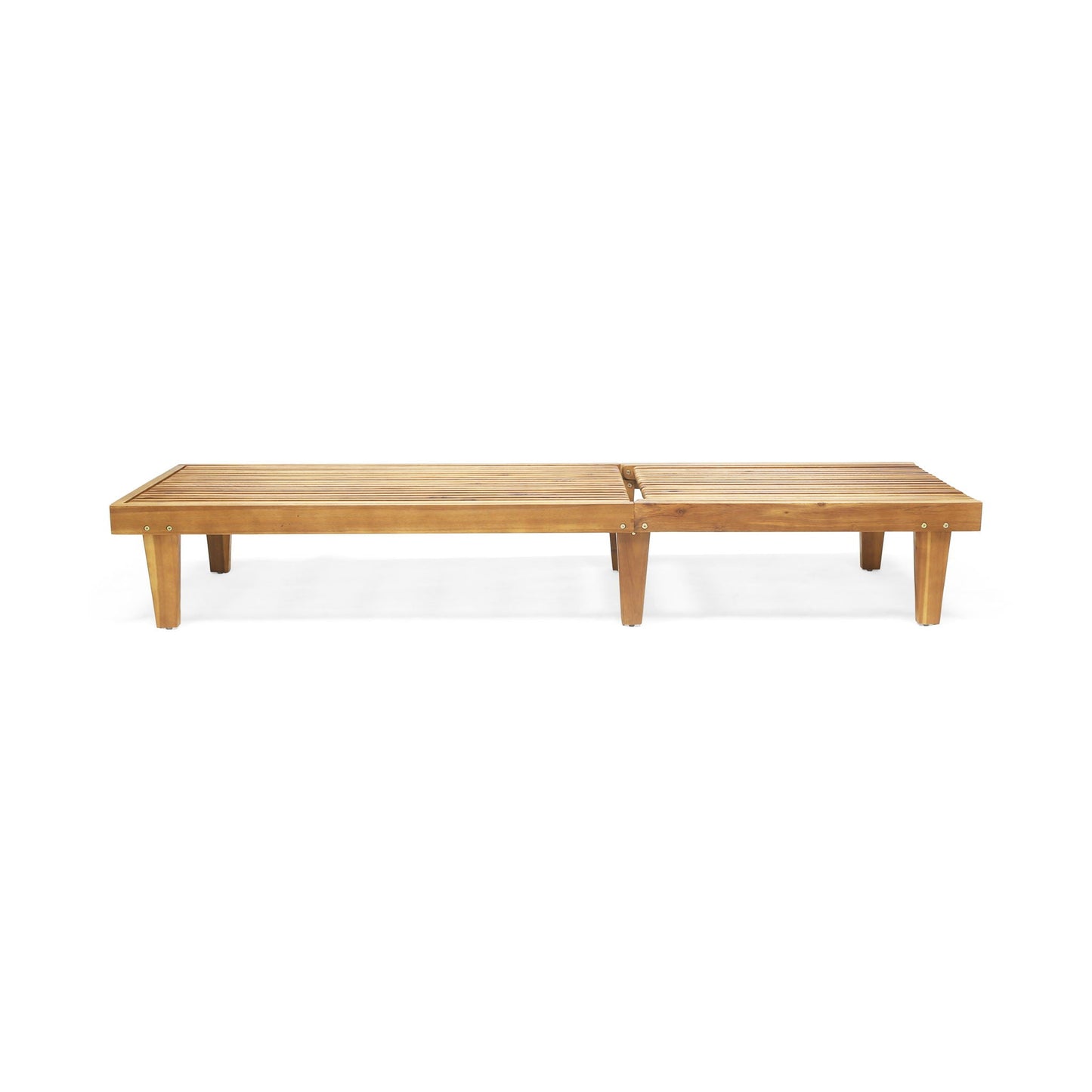 Nadine Stylish Chaise Lounge Chair - Teak