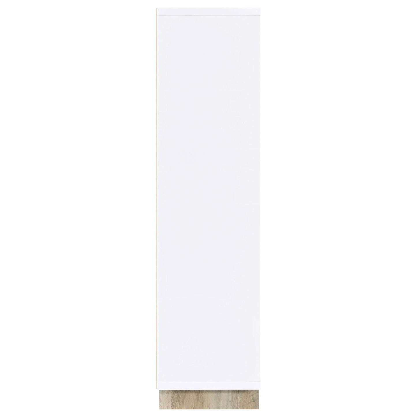 Geilys - 8 Shelf Bookcase With Arch Details - White