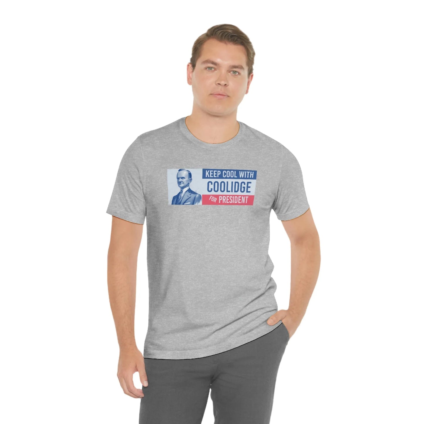 Keep Cool With Coolidge For President Calvin Coolidge T-Shirt