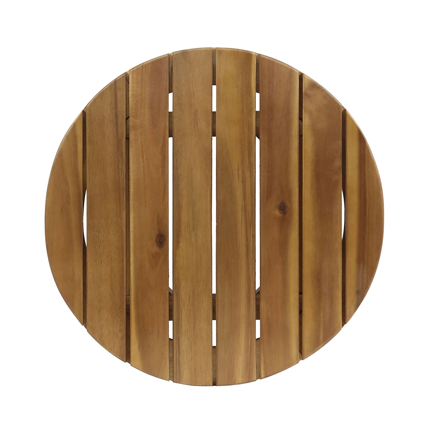 Outdoor Acacia Wood Side Table With Weather Resistance